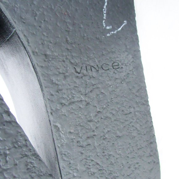 VINCE Mari Braided Leather Platform Sandals Slip-On Slide Sandals Size- 8.5~$350 - Picture 16 of 16